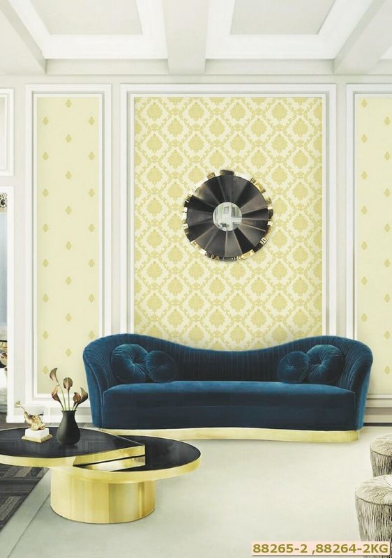Sự kết hợp giữa 2 mẫu giấy 88265-2 và 8824-2 tạo ra một vẻ đẹp hoàn hảo hơn